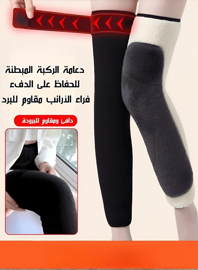 غطاء حماية الركبة الكهربائي الطويل مع طبقة دعم إضافية - Image 2