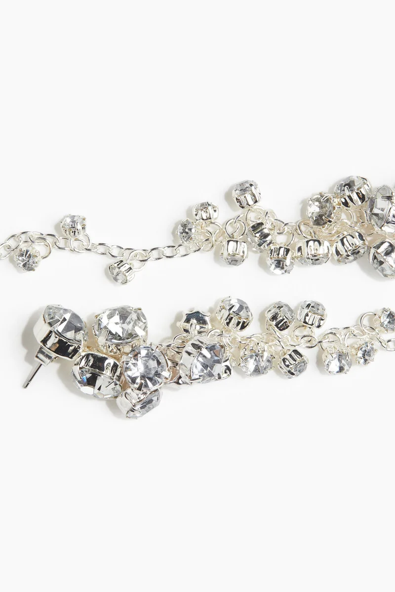 H&M Long cluster earrings