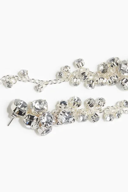 H&M Long cluster earrings
