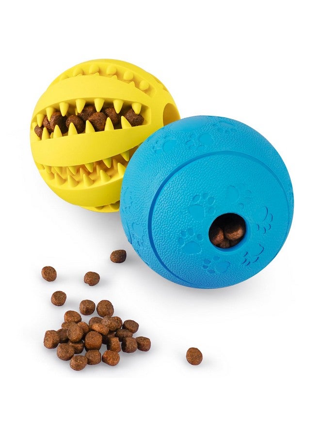 HIPPIH Dog Puzzle Toys 2 Pack, Interactive Dog Toys For Large Dogs & Small Dogs, Puppy Toys For Treat Dispensing, Durable Dog Balls For Teeth Cleaning/Iq Training, Dog Enrichment Toys For Chewing - Image 1