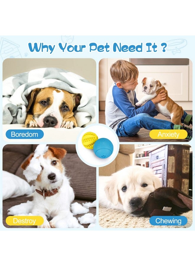 HIPPIH Dog Puzzle Toys 2 Pack, Interactive Dog Toys For Large Dogs & Small Dogs, Puppy Toys For Treat Dispensing, Durable Dog Balls For Teeth Cleaning/Iq Training, Dog Enrichment Toys For Chewing - Image 3