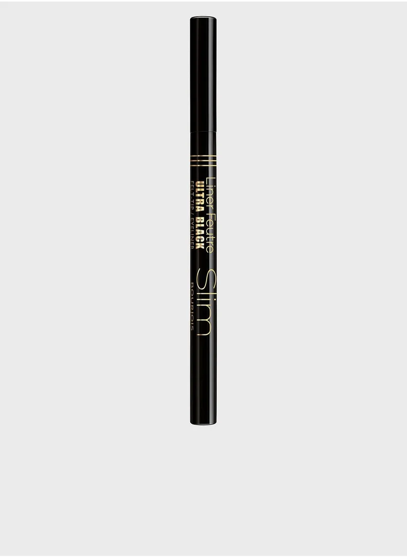 BOURJOIS PARIS Bourjois Liner Feutre Slim Eyeliner – 17 – Ultra Black, 0.8ml