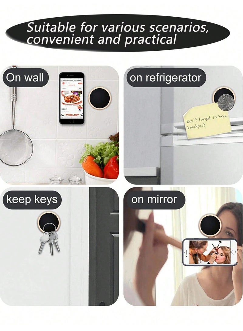 حامل هاتف مغناطيسي للسيارة، لوحة القيادة في السيارة، زجاج الشاحنة، الطاولة، مناسب للأجهزة اللوحية والهواتف الذكية، مجموعة مغناطيسية عالمية المسطحة - Image 4