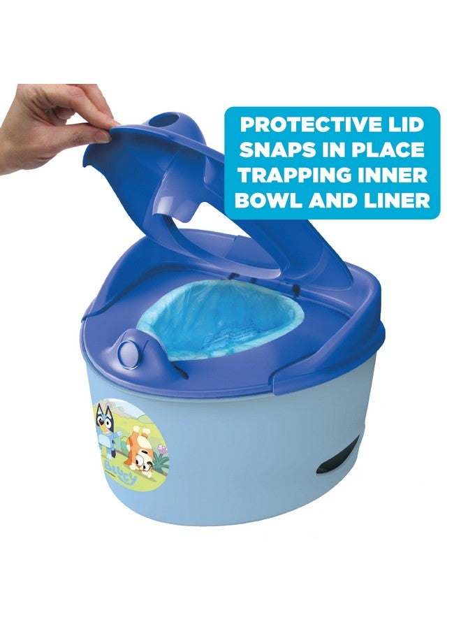 ginsey Bluey Easy Clean-Up Potty Trainer with Disposable Liners - Image 2