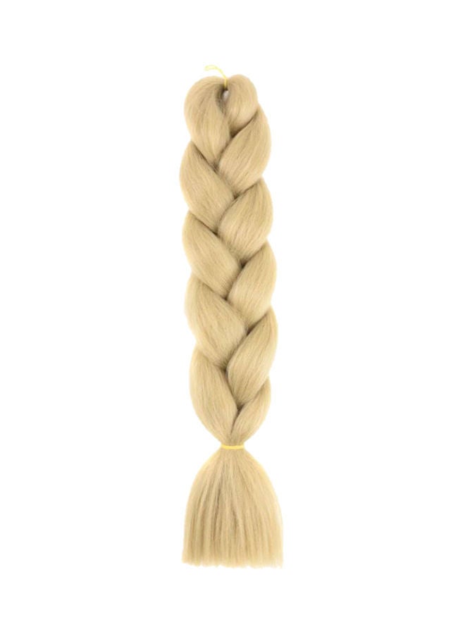 NIBEMINENT African Braids Hair Extension Wig Beige 24inch