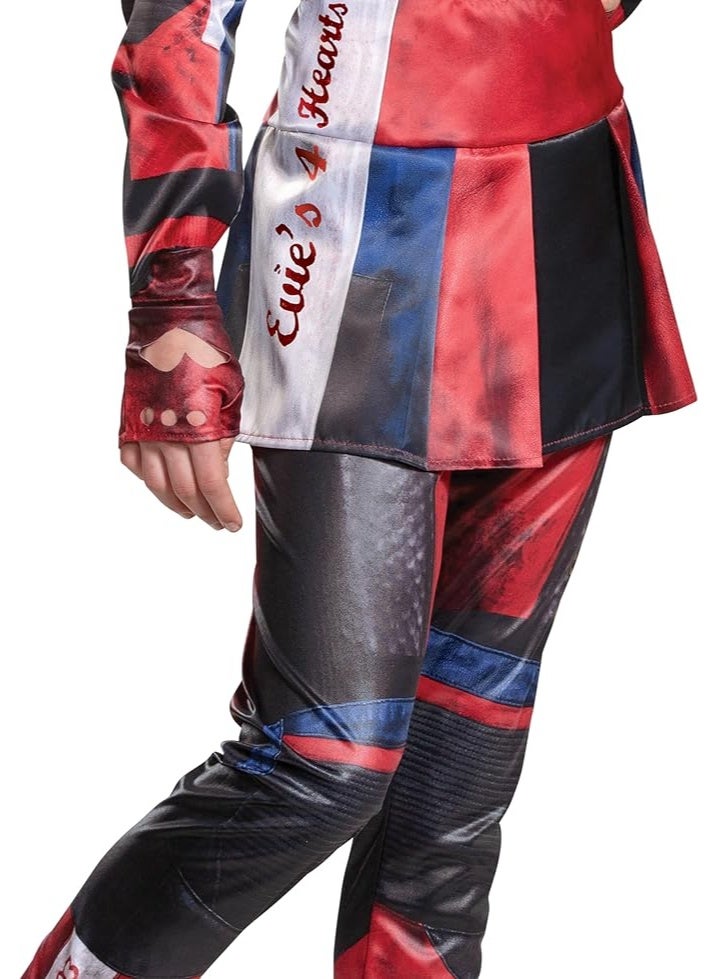 Disguise Evie Descendants 3 Deluxe Girls Costume, Official Disney Descendants Costume Jumpsuit, Child Size Medium (7-8) - Image 4