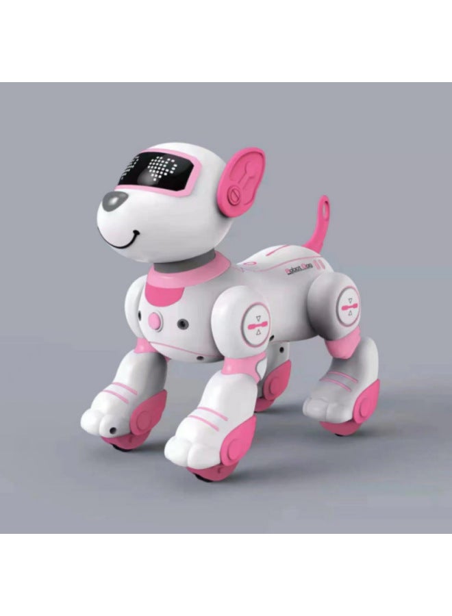 لعبة روبوت صوتية ذكية للأطفال قابلة للبرمجة على شكل كلب ورقص تعمل باللمس وتحكم عن بعد، لعبة كهربائية للحيوانات الأليفة - اللون: Bg1533 Dubi الجيل الأول ذهبي - المواصفات: ثلاثة إصدارات كهربائية - Image 3