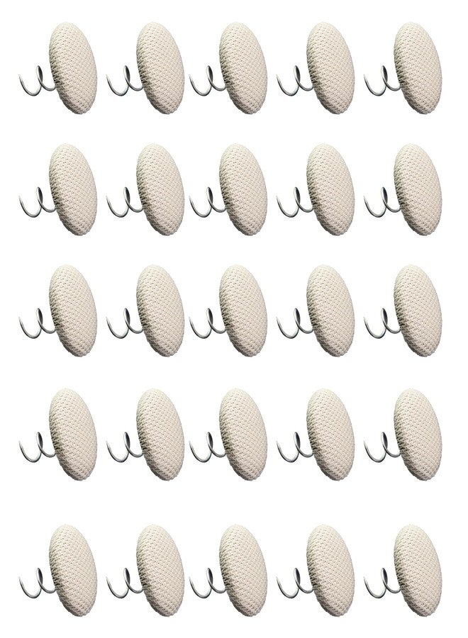 Caishun 25PCS 18mm Upholstery Twisted Pins Sofa Nail Spiral Nails Bedside Decorative Pins Bed Skirt Edge Holder for Decorative Arm Cover Cufflinks Headwear - Image 1