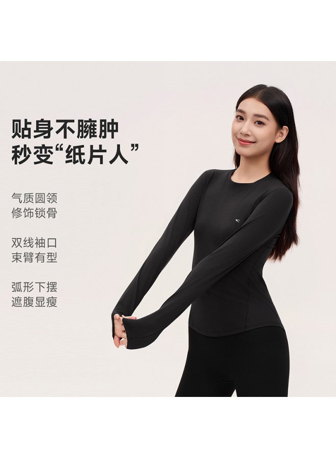 VVC Zero-Bound Naked Sensation T-Shirt, 2025 Autumn/Winter New Solid Color Warm Thermal Top, Commute-Friendly Women'S Innerwear Base Layer - Image 3