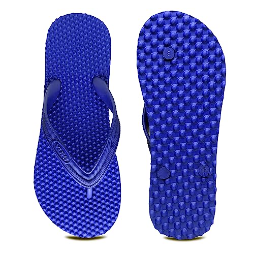 YUKI Men and Women Slipper Accupressure Flip Flops Hawai Chappal for Home Daily Use - Image 5