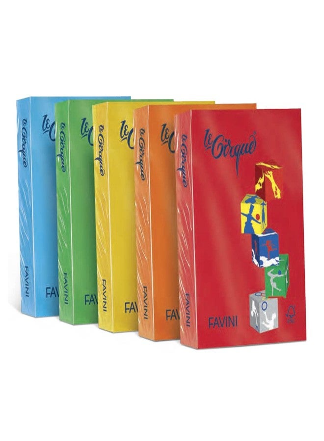 PaperPep Paper Pep Le Cirque Colour Sheets 80GSM A4 Bright Shades Assorted Pack of 50 Sheets - Image 3