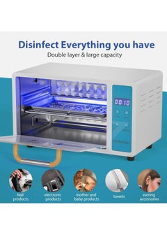 Joyelink Bottle Steriliser, 10 Litre Steriliser, Multi-functional UV Drying, Nail Tools Cutlery Toys Sterilisation Sterilisation Cabinet, Cabinet Cases Domestic and Commercial  - Image 4