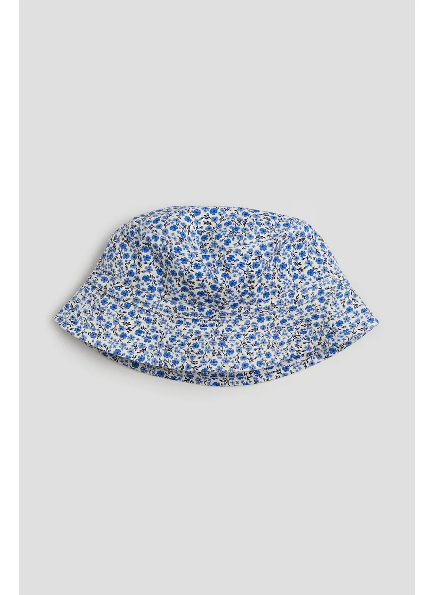 H&M Printed Twill Bucket Hat