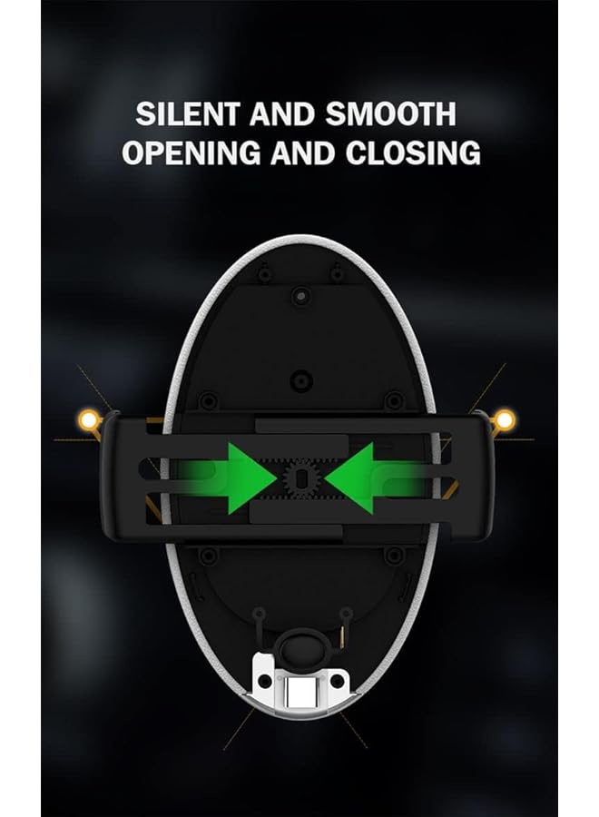 Universal Wireless Car Charger 10 W Mount For Ac Vent Clamping Type Mobile Phone Support, Vehicle-Mounted Mobile Phone Holder - Image 2