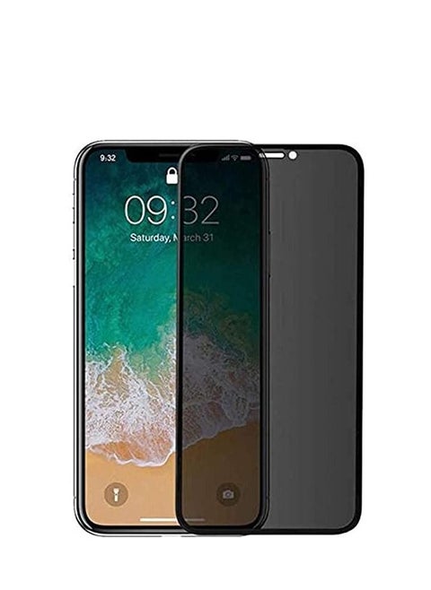 iPhone XS MAX Anti-Spy Privacy Tempered Glass Screen Protector 6.5 inch black color