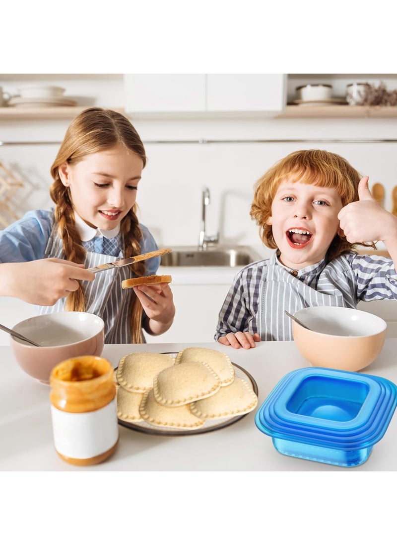 ZDQTRA ZDQTRA 5 in 1 Sandwich Cutter and Sealer for Bread Pancake Maker Peanut Butter and Jelly Crustless Maker for Kids Children Boys Girls1pcsMulti Color  - Image 5