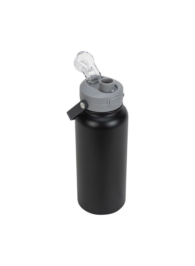 PUMA Evercat 32 oz Stainless Steel Water Bottle, Black/Grey, 32 Ounces - Image 4