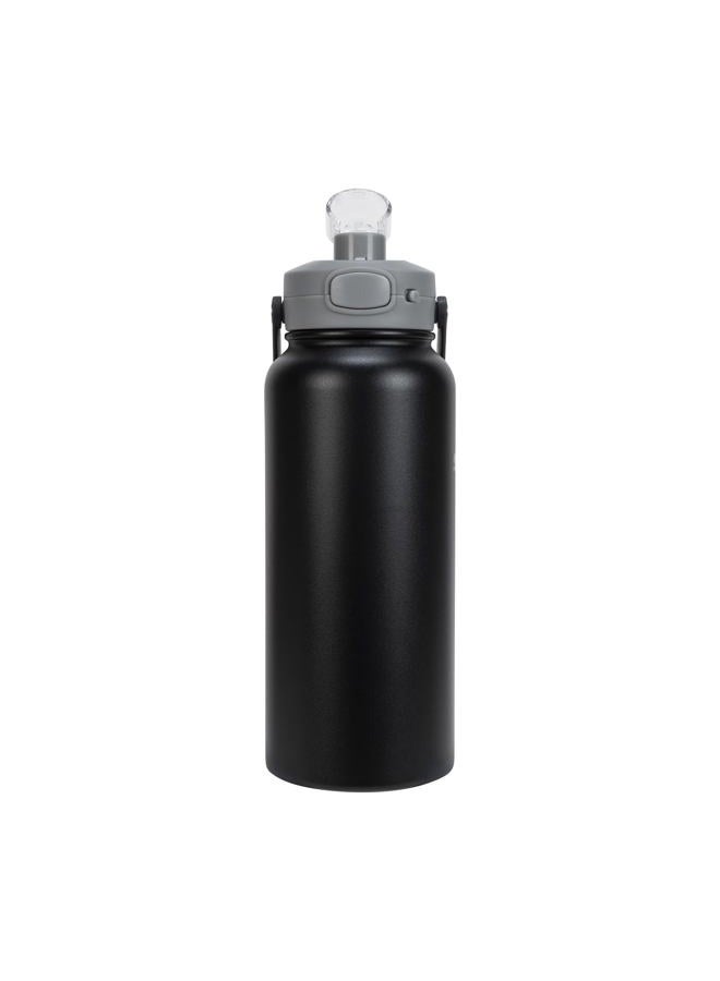 PUMA Evercat 32 oz Stainless Steel Water Bottle, Black/Grey, 32 Ounces - Image 2