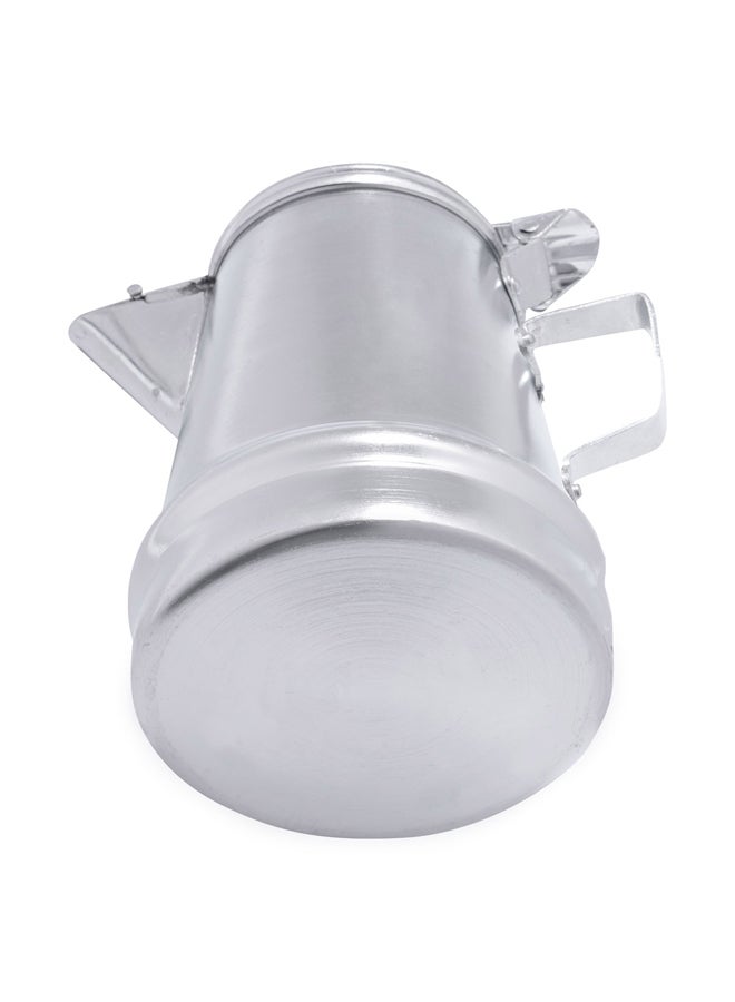 AL SANIDI Aluminum milk pot or pitcher Coffee pot Silver capacity 2.5 L  - Image 4
