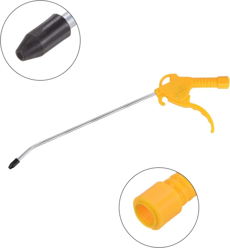 AQ AQSON مسدس هواء عالي الضغط AQSON بفوهة مائلة بطول 10.63 بوصة - أصفر - Image 3