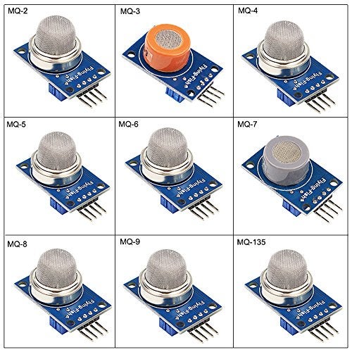 BAITHNA 9 in 1 MQ Sensor Modules Kit Project Super Starter Kits for Gas Detection - Image 3