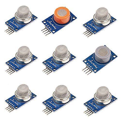 BAITHNA 9 in 1 MQ Sensor Modules Kit Project Super Starter Kits for Gas Detection - Image 4