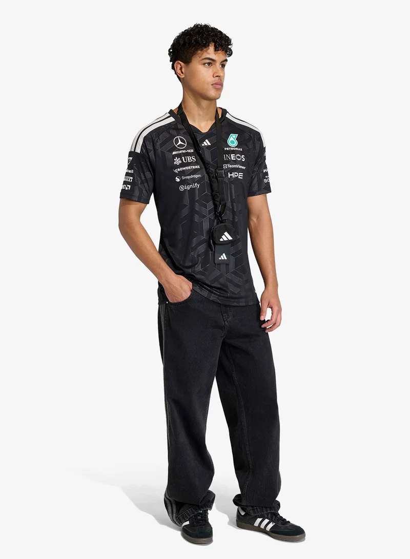 Adidas BLACK Mercedes Driver Jersey for Men | Best Price UAE