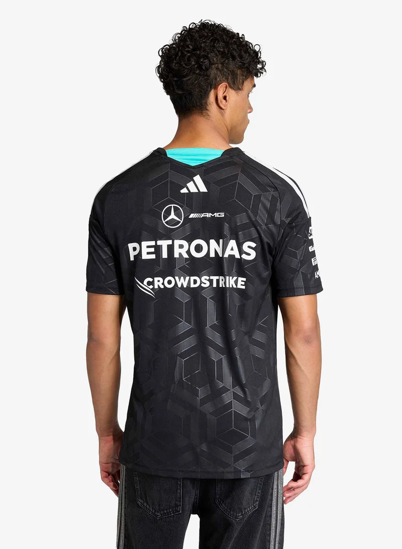 Adidas BLACK Mercedes Driver Jersey for Men | Best Price UAE