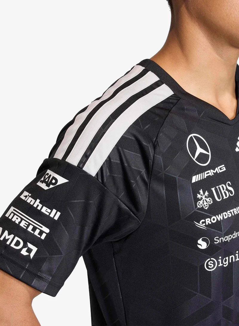 Adidas BLACK Mercedes Driver Jersey for Men | Best Price UAE
