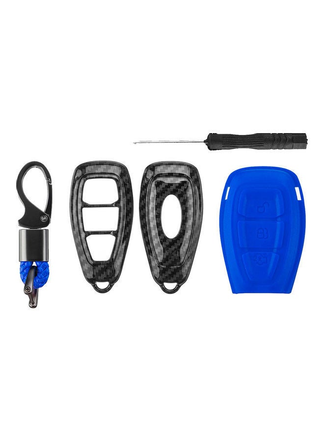 NIBEMINENT Carbon Fiber Remote Key Fob Case - Image 3