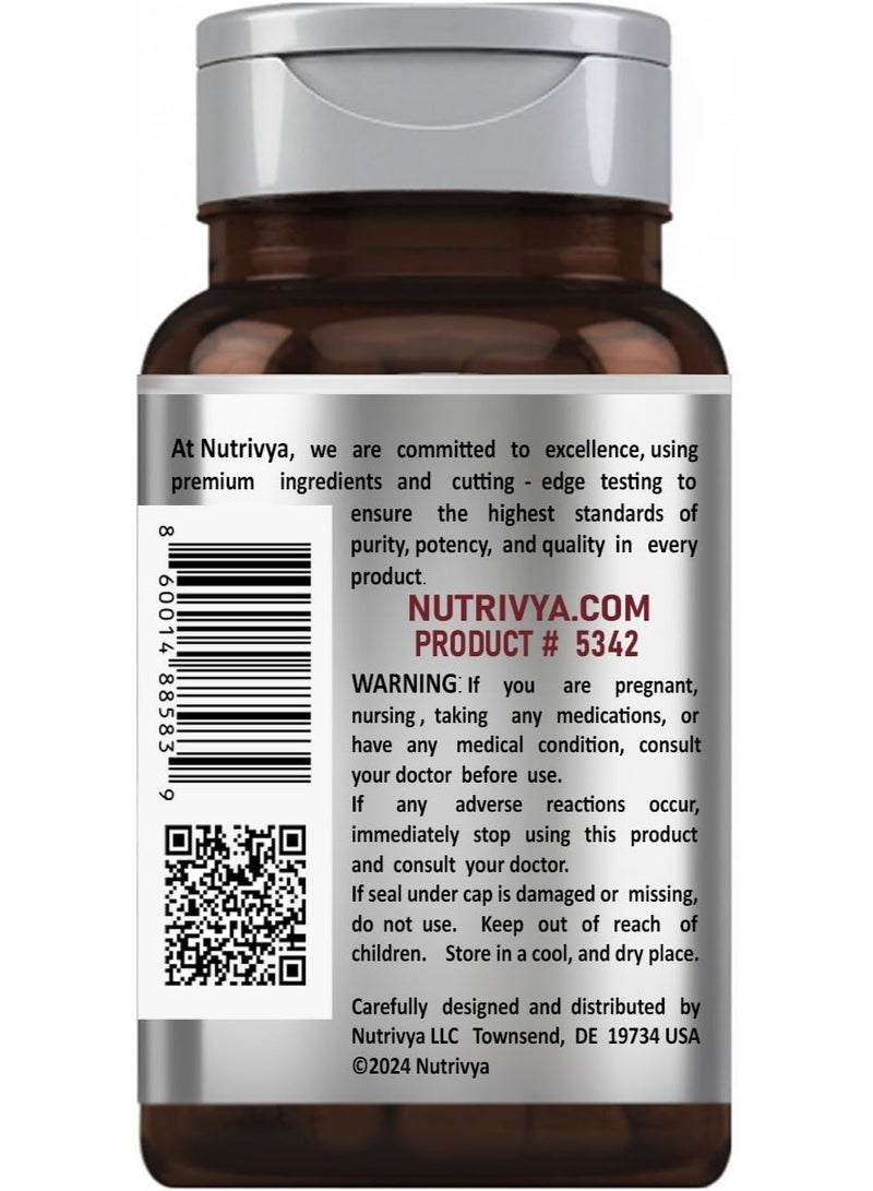 Nutrivya Berberine HCl 500mg | 60 Vegan Capsules | Third Party Tested | Non-GMO & Gluten Free - Image 3
