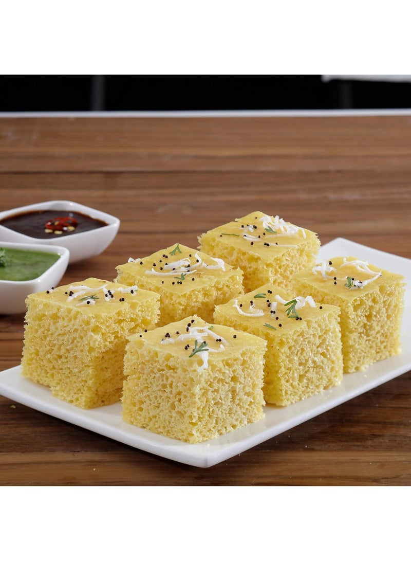 Gits Instant Khaman Dhokla Snack Mix, 1kg & Gits Instant Gulab Jamun Dessert Mix, 500g - Image 3