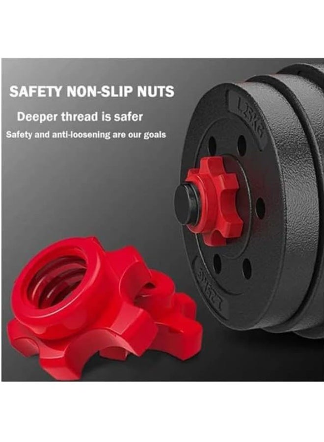 Arabest Adjustable Weight Dumbbell Set, 10 kg Barbell Weight Set for Home Gym, Dumbbell Set 2 Piece Home Hand Held Weights, Push-ups, Free Weight Set Fitness Exercise Equipment for Men and Women - Image 4