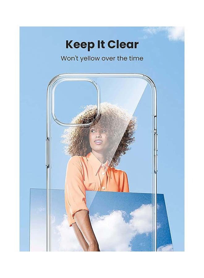 iPhone Protective Case Compatible for 13 Pro Clear with Shock Absorption Anti Scratch TPU Precise Cutouts and Slim Fit Easy to Install Transparent Cover 6.1 inch - Image 4