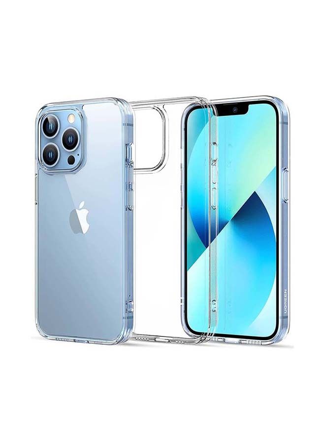 iPhone Protective Case Compatible for 13 Pro Clear with Shock Absorption Anti Scratch TPU Precise Cutouts and Slim Fit Easy to Install Transparent Cover 6.1 inch - Image 1