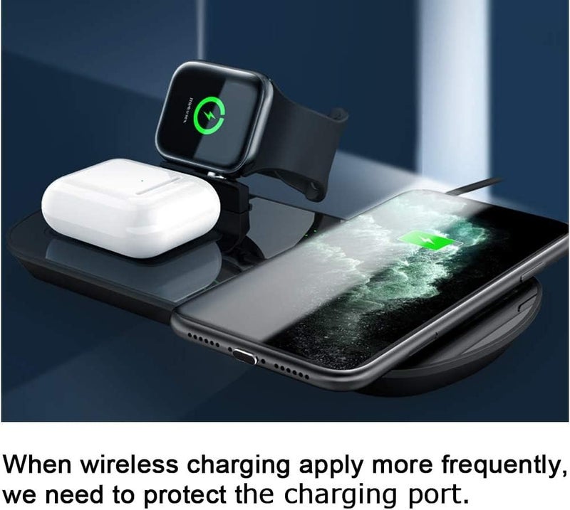 DClub غطاء حماية Lightning من DClub لهواتف iPhone 14 13 12 Mini Pro Max، قابس مضاد للغبار، متوافق مع iPhone 11 X Xs Max Xr 8 7 6S 6 Plus Pro 5s SE، iPad mini Airpod لمنع الغبار. (أسود) - Image 5