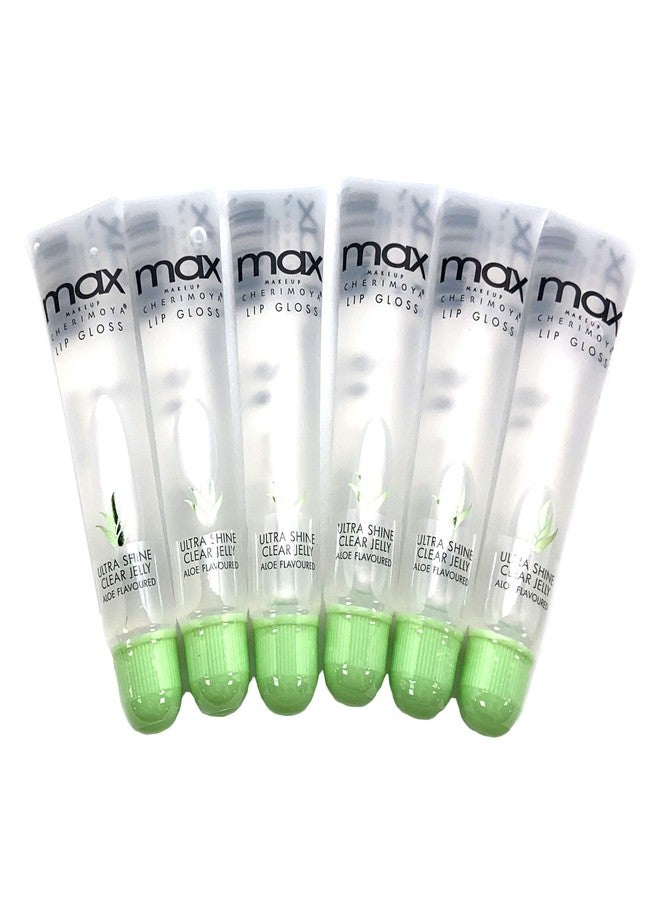 Cherimoya 6Pack MAX Makeup Lip Polish (Aloe Vera) - Image 1