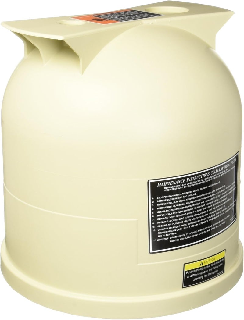 Pentair Pentair 178561 Almond Lid Assembly Replacement Pool and Spa Filter 12 Inch  - Image 1