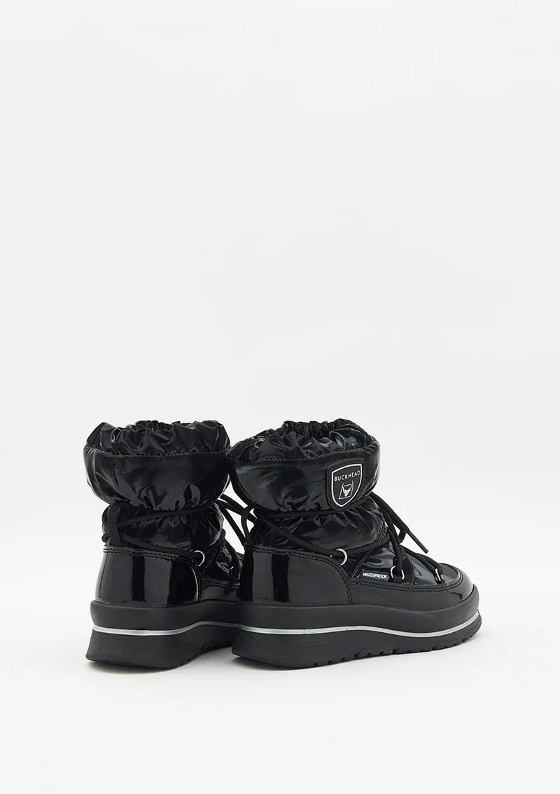 Buckhead Buck1081 Fairy Kids Black Snow Boots