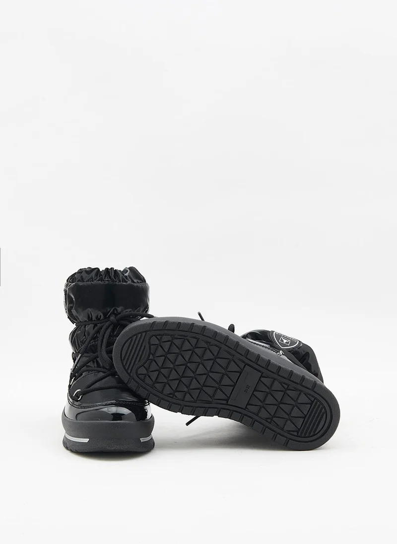 Buckhead Buck1081 Fairy Kids Black Snow Boots
