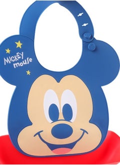 Disney Disney Kids Bib | Food Bib Featuring Favorite Disney Characters | Stain-Resistant and Easy to Clean Bib | Colorful Feeding Bib for Kids from Disney for a Fun Eating Experience | Bib with Attractive and Beloved Designs for Children | Original Disney Bib to Protect Kids' Clothes | Silicone Bib for Kids | Plastic Bib for Infants | Waterproof Kids Food Bib | Silicone Food Bib for Children  - Image 3