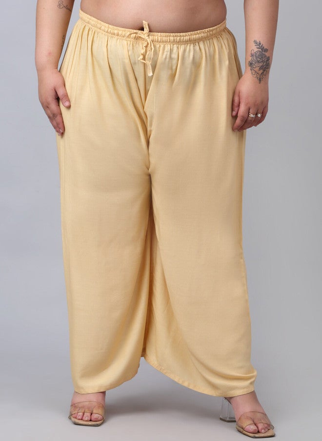 Trend Level Plus Size Wide Leg Palazzos - Image 1