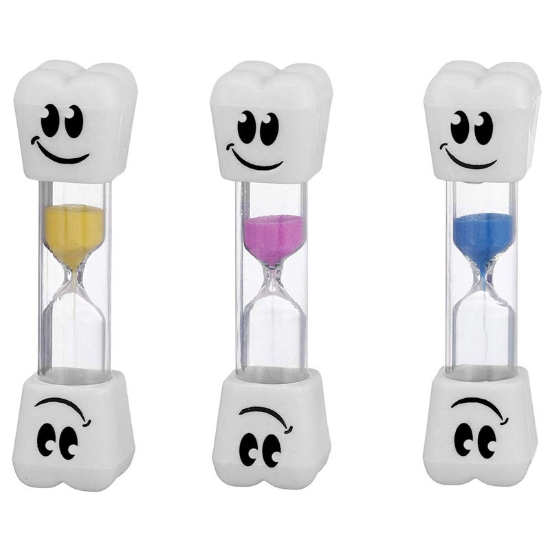 Rhode Island Novelty Smile Tooth 2 Minute Sand Timer Assorted Colors (2 Pack) - Image 4