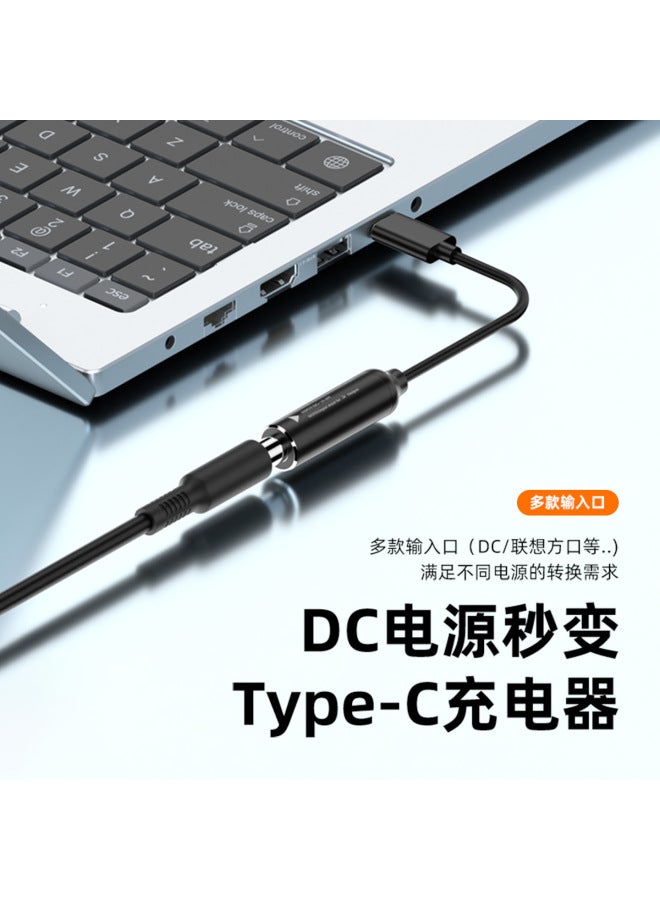 Dc Power Port Conversion Type-c Charging Pd65w Is Suitable For Dc Bus To C Male Transfer Extension Line 5v/9v/20v - Image 3