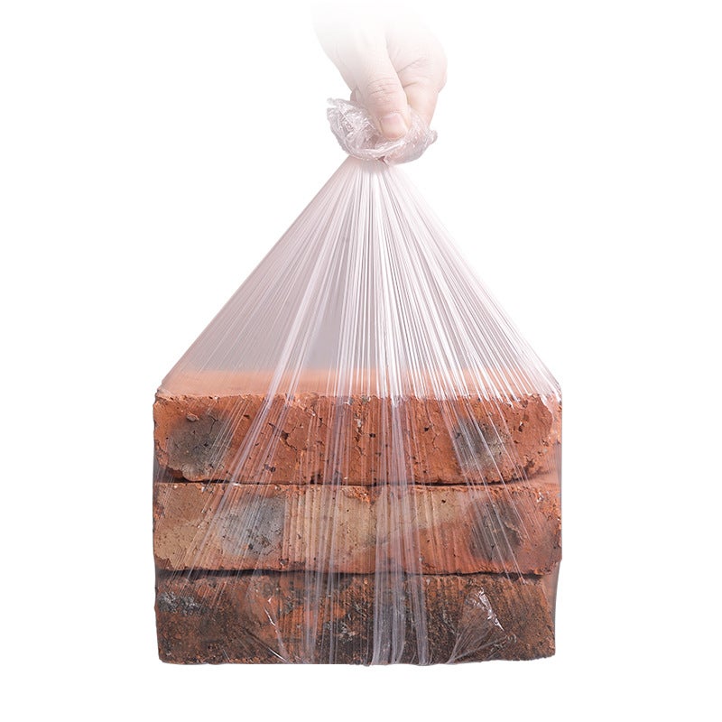 Colorful Large Thickeneded Flat Mouth Garbage Bag Japanese Technology Black 45*50Pe Five Rolls 100 Pieces - Image 5