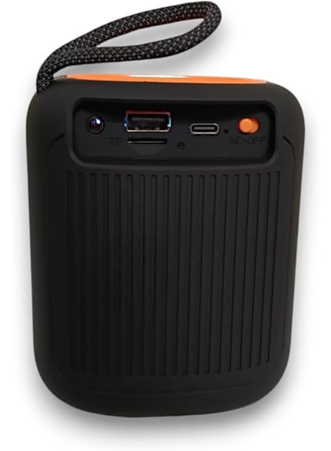 BDT AN225 Wireless Bluetooth Speaker with USB and Micro SD Support and High-Quality Sound - Black - Image 2