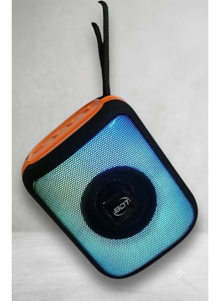 BDT AN225 Wireless Bluetooth Speaker with USB and Micro SD Support and High-Quality Sound - Black - Image 3