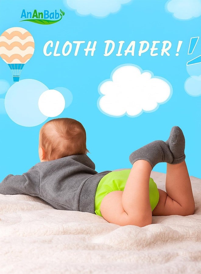 KALRA MAGIC® Reusable Cloth Diaper For Kids | Adjustable, Leak-Proof & Washable Diaper for Newborns, Infants & Toddlers | Soft Cotton Fiber, Absorbent, Eco-Friendly – Blue (Pack of 1) - Image 5