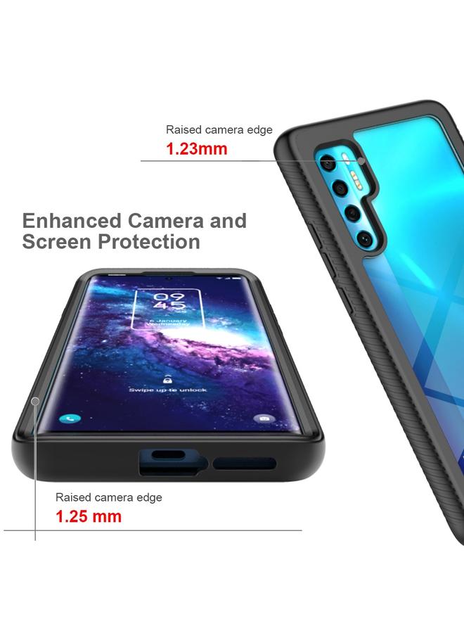 إيروريكس جراب لهاتف TCL 20 Pro 5G Starry Sky بلون سادة مقاوم للصدمات من البولي كربونات + جراب TPU - Image 5