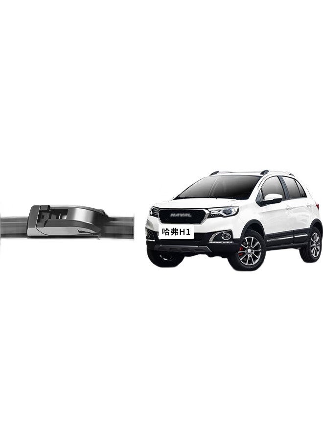 YITU Haval H1 Dedicated Frameless Wiper Blades, Haval H1 Windshield Wipers, Haval H1 Wiper Blades, Original Size Wiper Blades (1 Pair), A-Grade Rubber Strip - Image 2